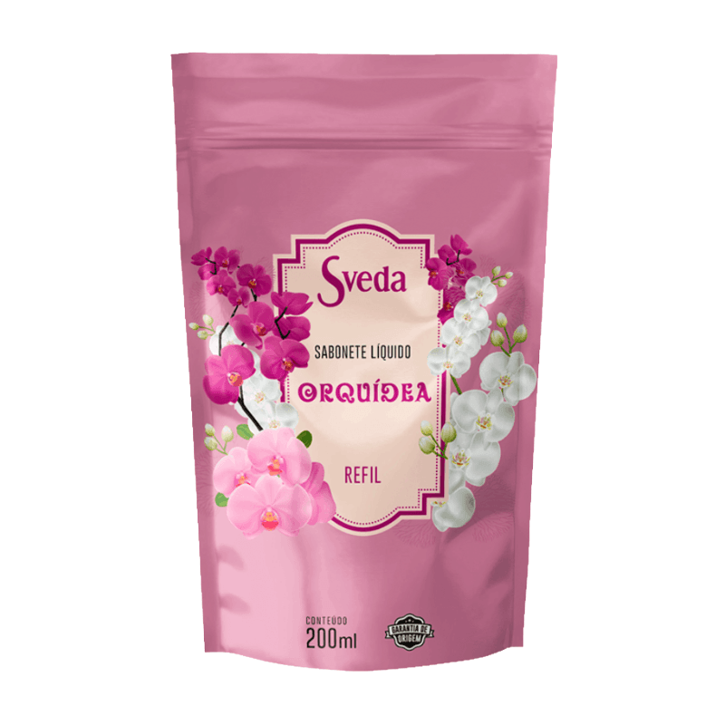 Refil Sveda Orquídea 200ml: Pele Macia e Perfumada | Drogal