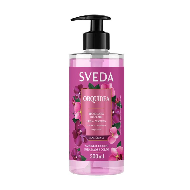 Sabonete Sveda Cranberry e Romã 500ml: Pele Macia