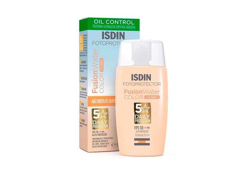 001-kit-protetor-solar-facial-isdin-fotoprotector-fusion-water-fps50-cor-clara-50ml-agua-micelar-isdin-micellar-solution-400ml-farmacia-drogal-online