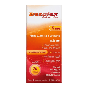 Desalex 5mg 30 Comprimidos Revestidos
