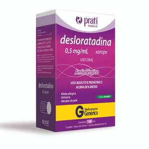 Desloratadina 0,5Mg/ml Xarope Prati Donaduzzi 100ml