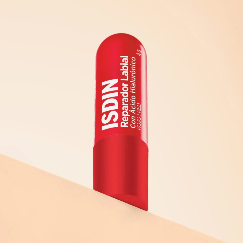 Reparador Labial Stick Red Isdin Ácido Hialurônico 4g