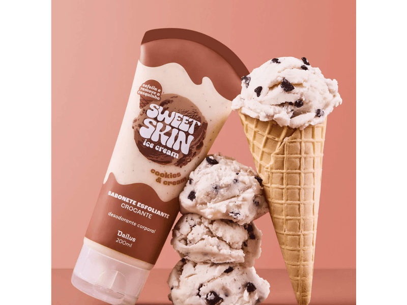 001-sabonete-esfoliante-crocante-corporal-dailus-sweet-skin-ice-cream-cookie-e-cream-200ml-farmacia-drogal-online
