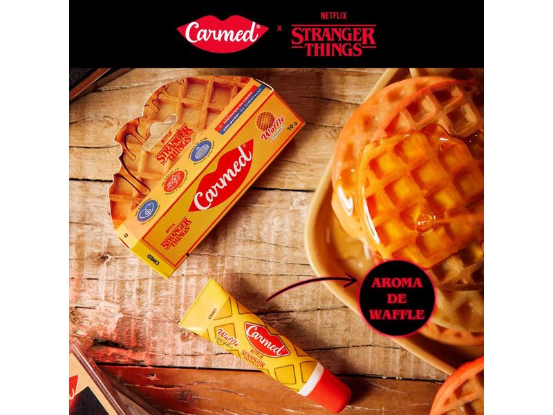 005-hidratante-labial-carmed-stranger-things-waffler-incolor-10g-farmacia-drogal-online