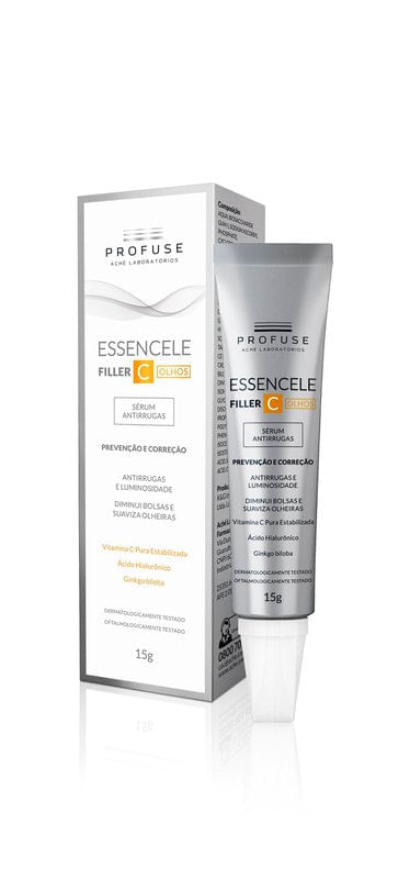 Essencele Filler para Região dos Olhos com 15g - Drogal