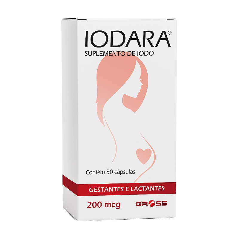 Iodara 30 Cápsulas: Suplemento para Gestantes e Lactantes