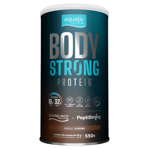 Suplemento Proteíco Equaliv Body Strong Protein Sabor Cacau 550g