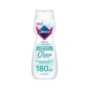 Sabonete Líquido Íntimo Libresse Diário Pure Sensitive 180ml