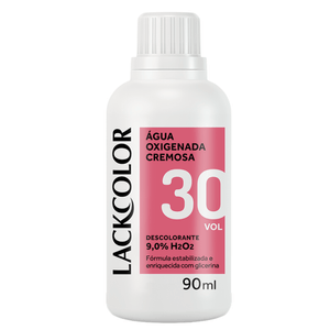 Água Oxigenada Cremosa Lack Color 30 Volumes 90ml