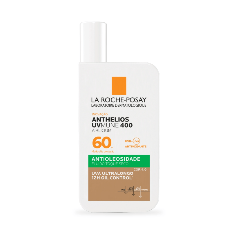 ♡さん専用です。 LA ROCHE-POSAYUVIDEA ANTHELIOS Protetor Solar La Roche Anthelios UVMune 400 FPS60 Cor 4.0