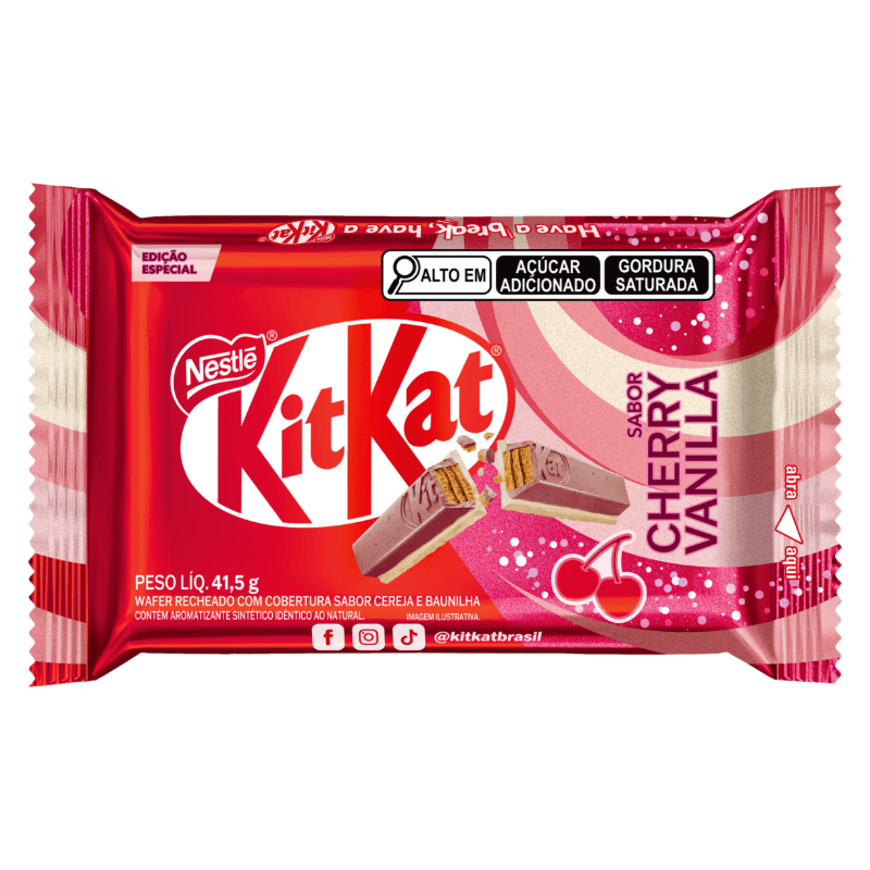 KitKat KitKat Strawberry Nestlé | Crocante e Irresistível