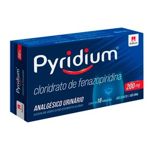 Pyridium 200mg 18 Drágeas