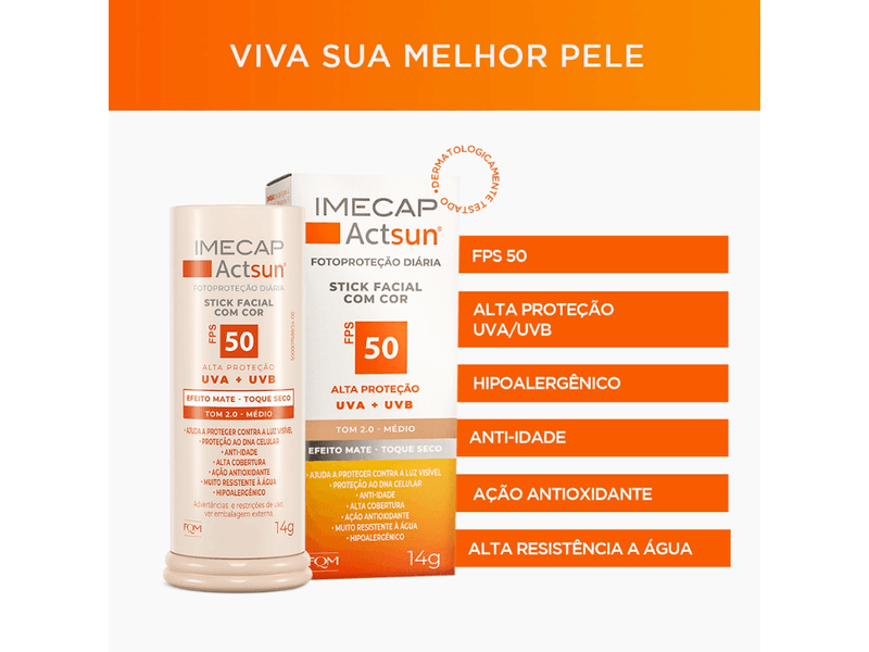 002-protetor-solar-facial-em-stick-imecap-actsun-efeito-mate-fps50-tom-medio-cor-20-14g-farmacia-drogal-online