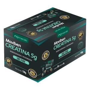 Creatina Moviben 100% Pure Com 30 Sachês de 5g Cada