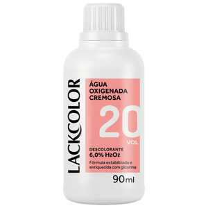 Água Oxigenada Cremosa Lack Color 20 Volumes 90ml