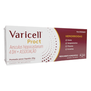 Varicell Proct Pomada 25g + 6 Aplicadores