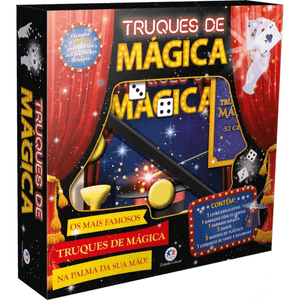 Livro Kit Truques De Mágica + Acessórios