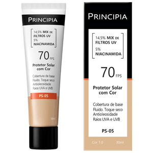 Protetor Solar Facial Principia PS-05 FPS70 Cor 1.0 30ml