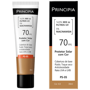 Protetor Solar Facial Principia PS-05 FPS70 Cor 4.0 30ml