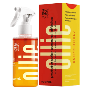 Protetor Solar Corporal Bifásico Ollie FPS35 100ml