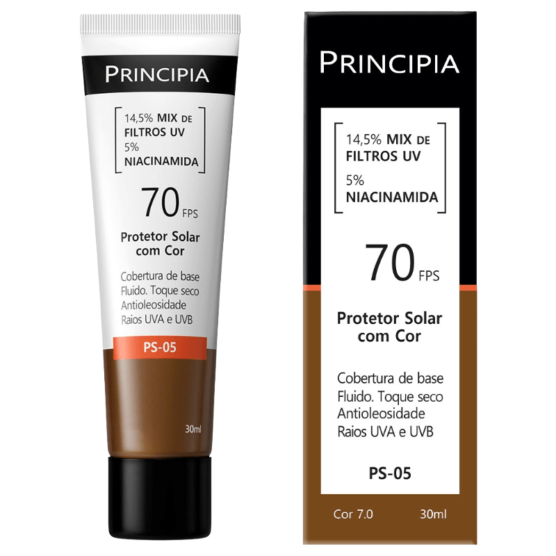 Protetor Principia PS-05 FPS70 Cor 7.0 30ml |Farmácia Drogal