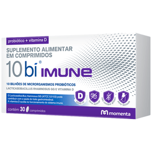 Suplemento Alimentar 10 Bi Imune 30 Comprimidos
