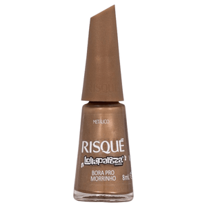 Esmalte Risqué Metálico Lollapalooza Brasil Bora Pro Morrinho 8ml