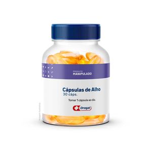 Cápsulas de Alho 250mg 30 Cápsulas
