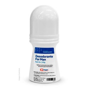 Desodorante Masculino For Man Roll-On 50g