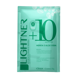 Pó Descolorante Rápido Lightner +10 Menta e Aloe Vera 50g