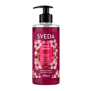 Sabonete Liquido Sveda Flor de Cerejeira 500ml