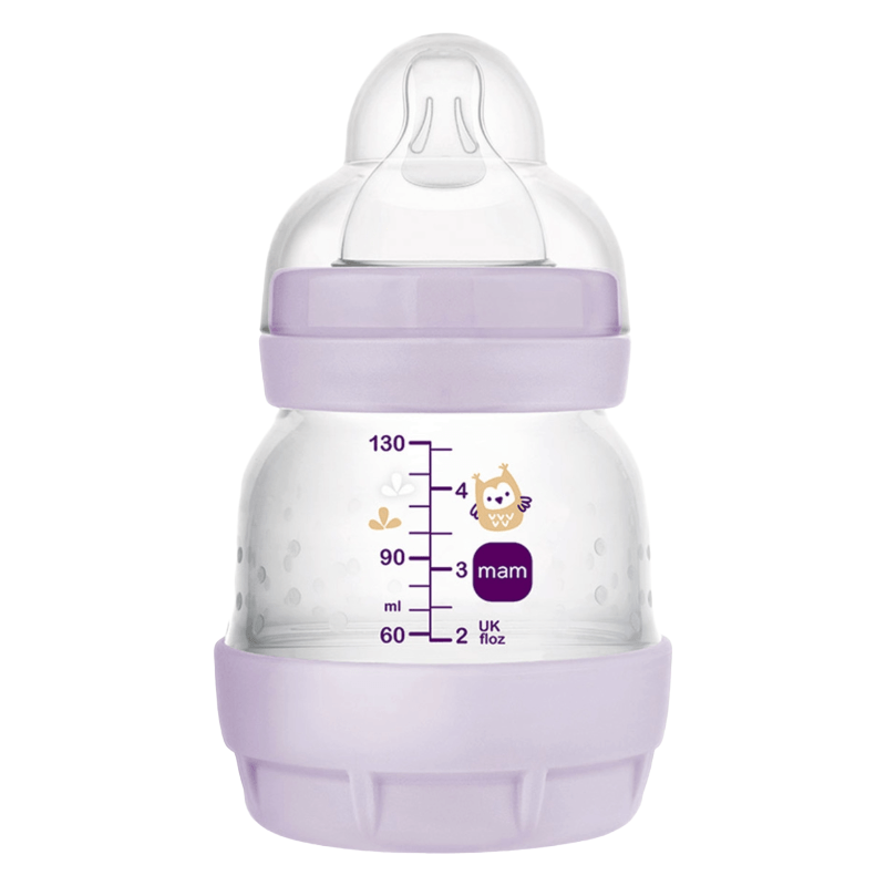 5児mama Mamadeira: Mam Easy Start Rosa 0 Meses 130ml | Drogal