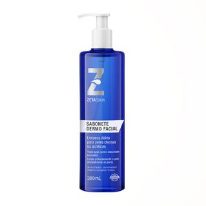 Sabonete Dermo Facial Zeta Skin Tripla Ação 300ml