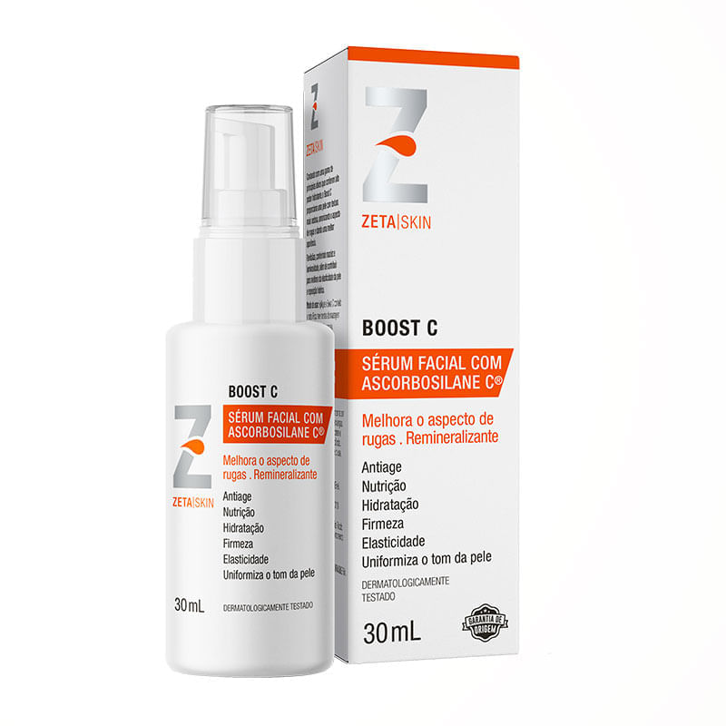 Sérum Facial Zeta Skin com Ascorbosilane C Frasco 30ml