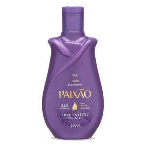 Loção Corporal Deo Hidratante Paixão Irresistível Flor de Lis 200ml