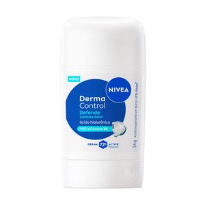 Desodorante Antitranspirante Stick Nivea Derma Control Defende Conforto Extra 54g