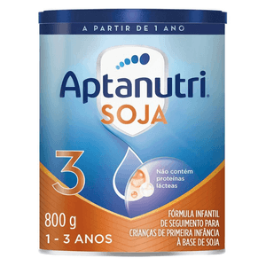 Fórmula Infantil Aptanutri Soja 3 800g