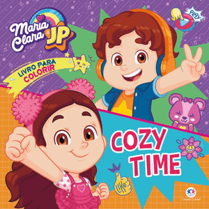 Livro para Colorir Cozy Time Maria Clara & JP 1 Unidade