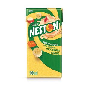Bebida Láctea Neston Sabor Maçã, Banana e Mamão 180ml