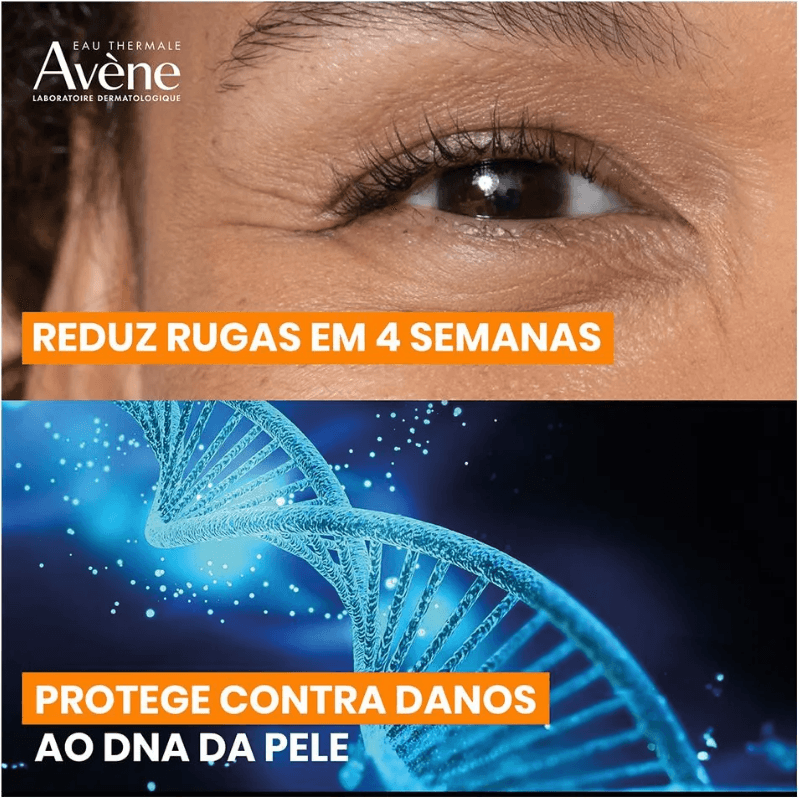 Encontraproduto.com.br - Protetor Solar Facial Eau Thermale Avène FPS 60 Mat Perfect Anti-Idade+ Cor 3 Média Escura 40g