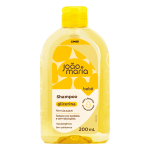 Shampoo Glicerina João e Maria Bebê 400ml