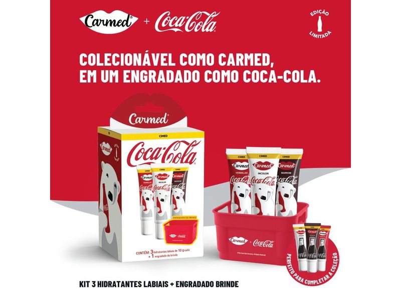 001-kit-hidratante-labial-carmed-coca-cola-cor-vermelho-incolor-marrom-10g-cada--engradado-farmacia-online-drogal