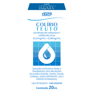 Colírio Teuto Solução Oftálmica 20ml