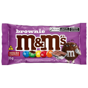 Confeito M&M's Chocolate e Brownie 35g