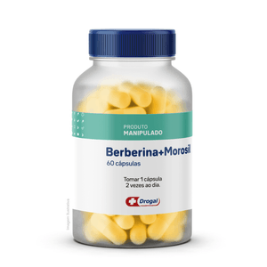 Berberina 250mg + Morosil 250mg 60 Cápsulas