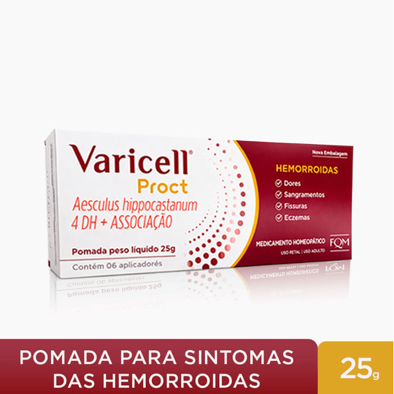 Varicell Proct Pomada para Hemorróidas: Preço | Drogal