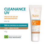 002-protetor-solar-facial-avene-cleanance-uv-antioleosidade-cor-medio-escuro-fps70-40g-farmacia-drogal-online