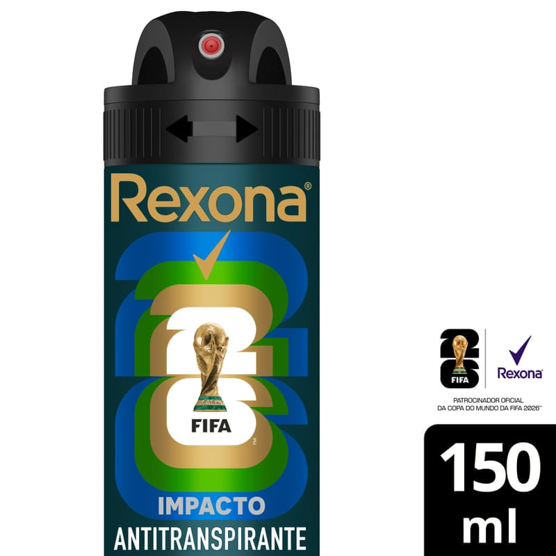Desodorante Rexona Impacto 72h 150ml | Farmácia Drogal