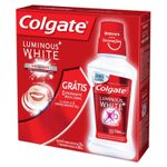 003-kit-creme-dental-clareador-colgate-luminous-white-brilliant-mint-3-unidades-70g-enxaguante-bucal-clareador-colgate-luminous-white-250ml-farmacia-drogal-online