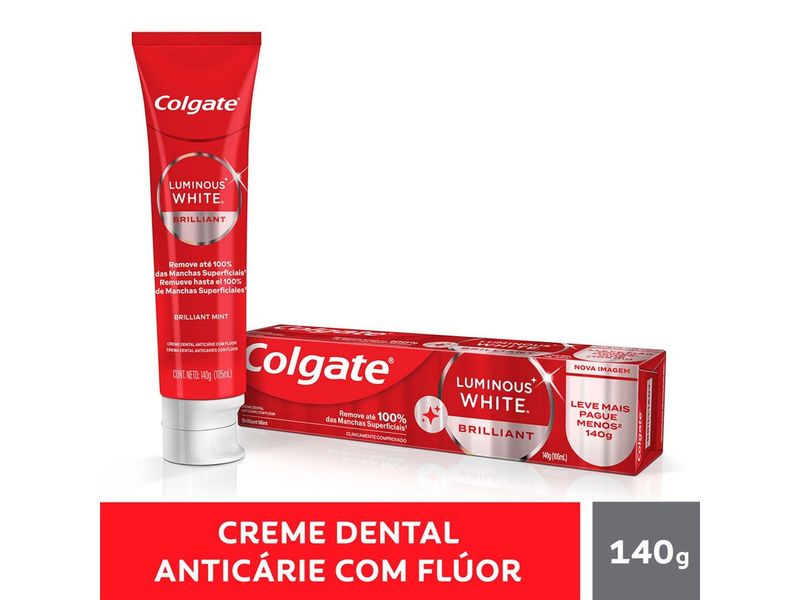 002-creme-dental-clareador-colgate-luminous-white-briliiant-mint-140g-farmacia-drogal-online